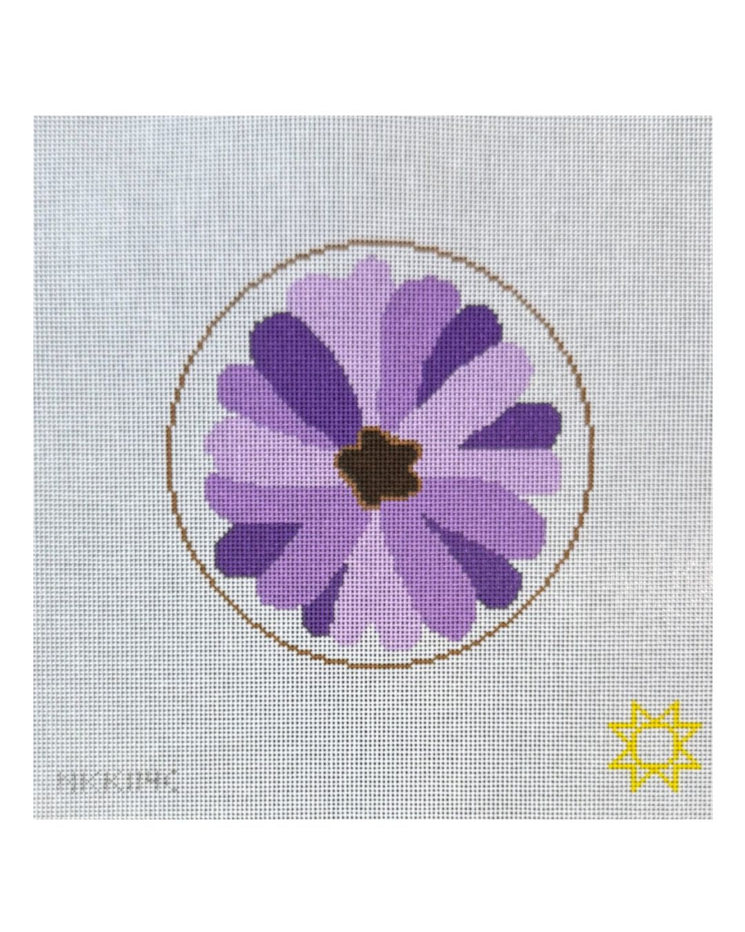 Whimsical Flower Purple