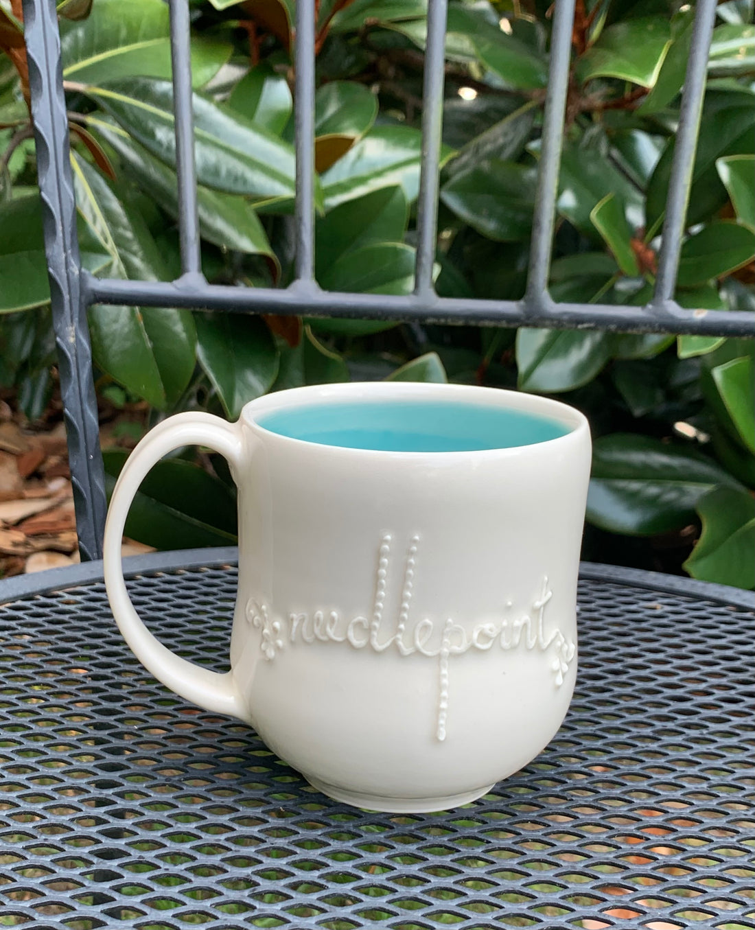 Medium Needlepoint Mug