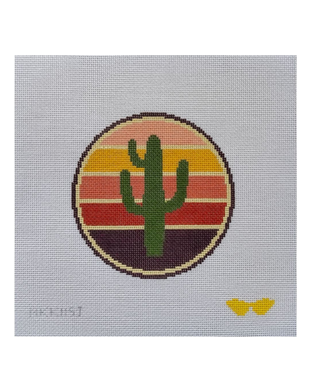 Saguaro Cactus Round