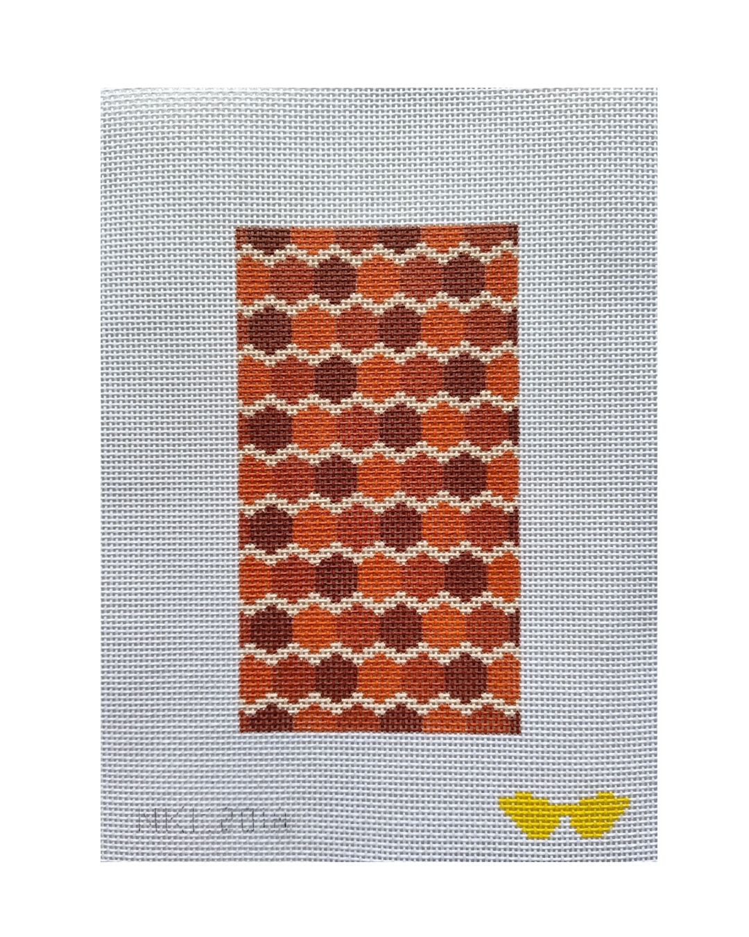 Hex Eyeglass Case - Burnt Orange
