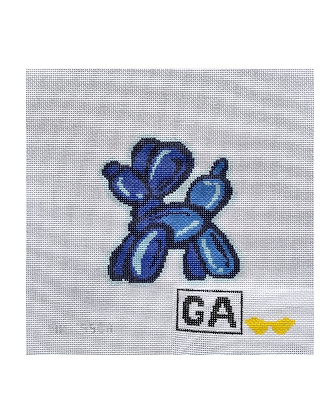 GA Blue Balloon Dog 18 mesh
