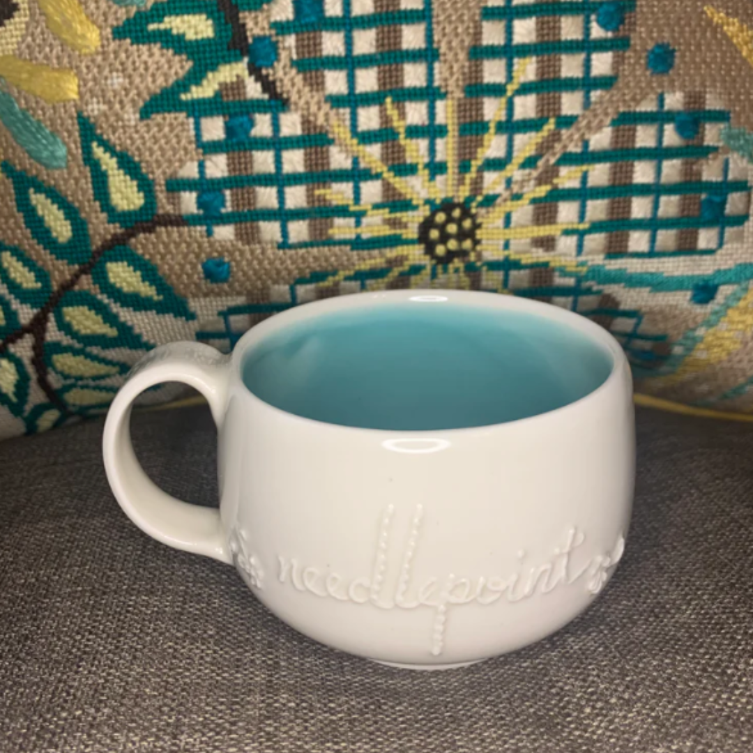 Small Needlepoint Mug